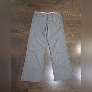 Element Pants Womens  Sz.32 Army Green Color Raw Bottom